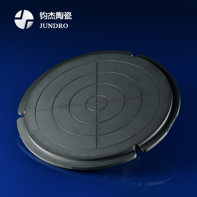 碳化硅陶瓷承載盤(pán)-鈞杰陶瓷